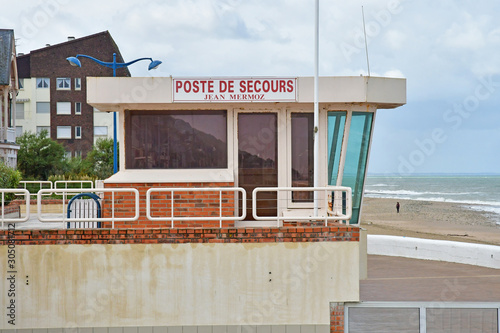 Villers sur Mer, France - september 27 2019 : picturesque city in summer photo