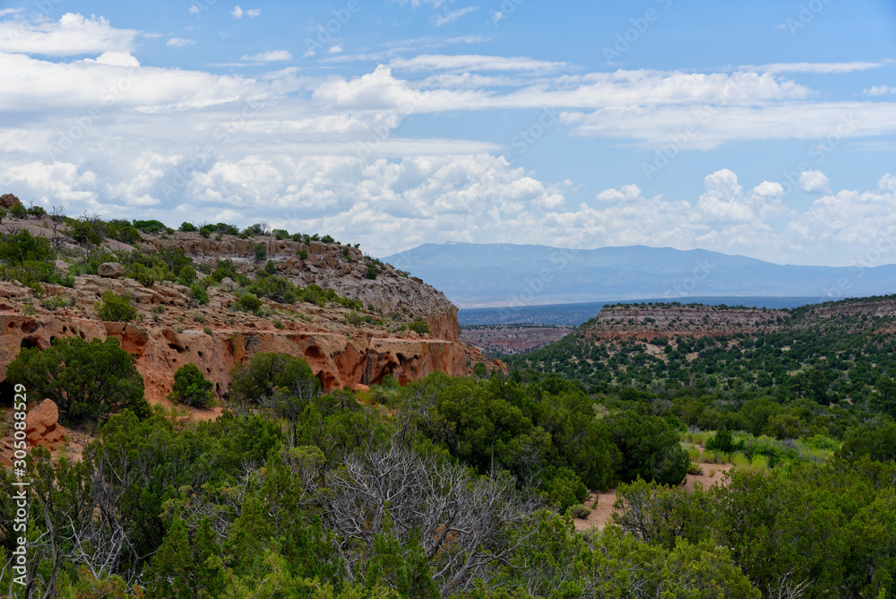 The Tsankawi Trail in Bandelier National Monument The Tsankawi Trail in Bandelier National Monument