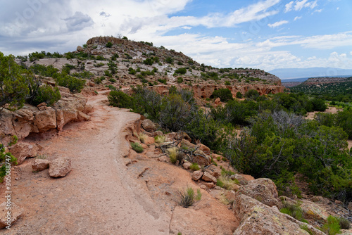 The Tsankawi Trail in Bandelier National Monument photo