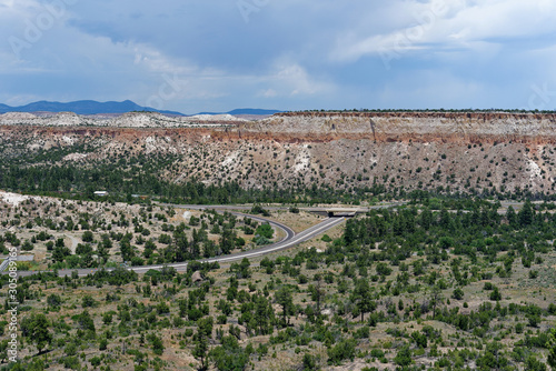 Vista from the Tsankawi Trail in Bandelier National Monument