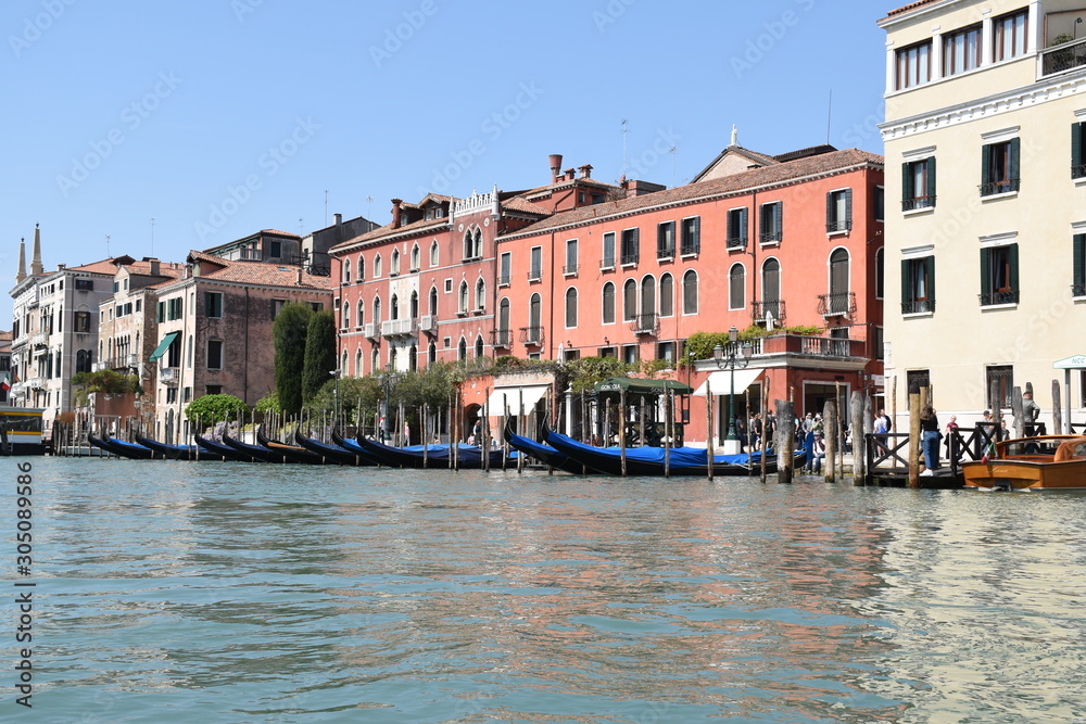 Obraz premium Cityscape pictures of the romantic, beautiful, lovely and historical Venice in Italy