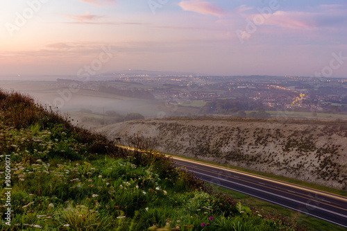 The View from the Ridgeway to Weymouth and Portland