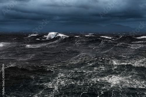 Wave Crashing Down