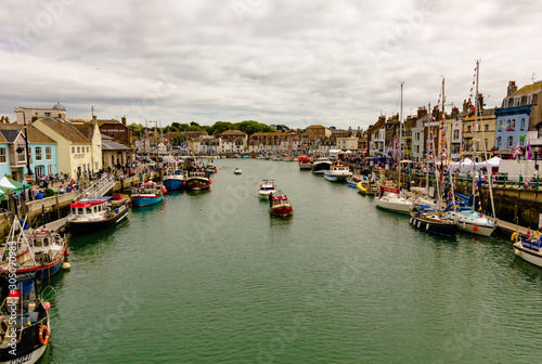 Weymouth Harbour image in Dorset on the South Coast of England