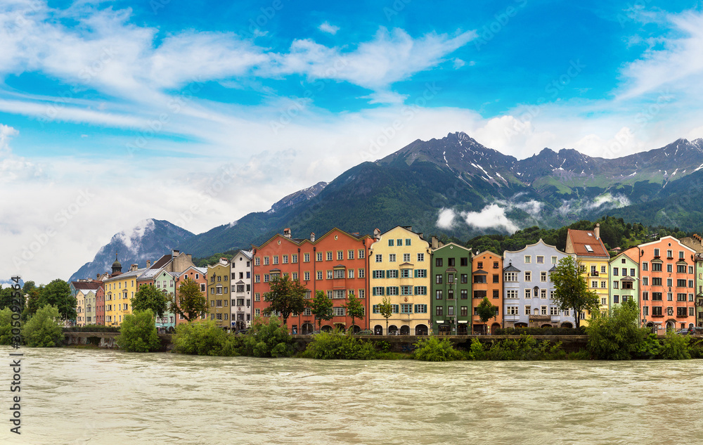 Building facade in Innsbruck