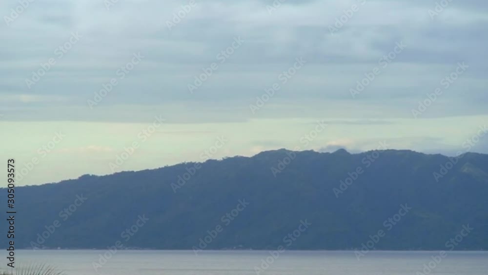 Time Lapse, Storm Clouds Over mountain Range, Philippines Time Lapse, Storm Clouds Over mountain Range, Philippines