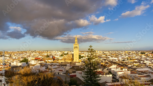 Panoramic View of Lebrija in the Spanish Province of Seville photo