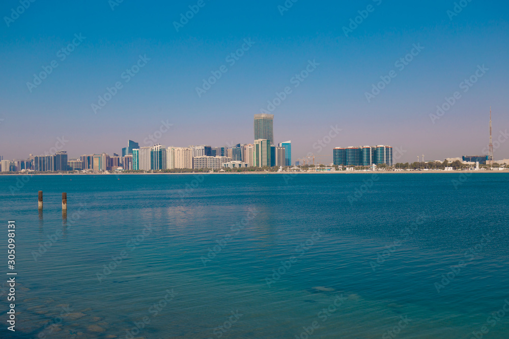 Fototapeta premium UAE. Abu Dhabi city