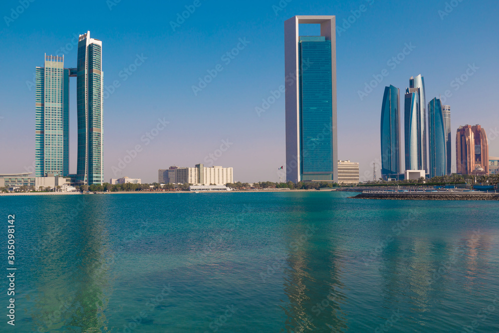 UAE.  Abu Dhabi city