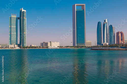 UAE. Abu Dhabi city