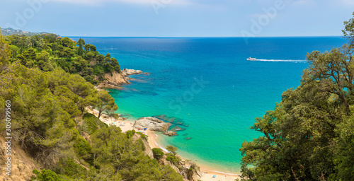 Costa Brava beach, ..Catalonia, Spain © Sergii Figurnyi