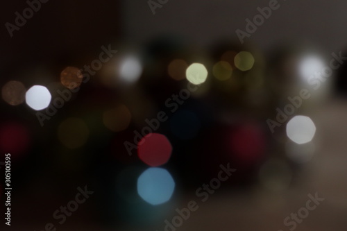 defocused city lights © Anastasiykar