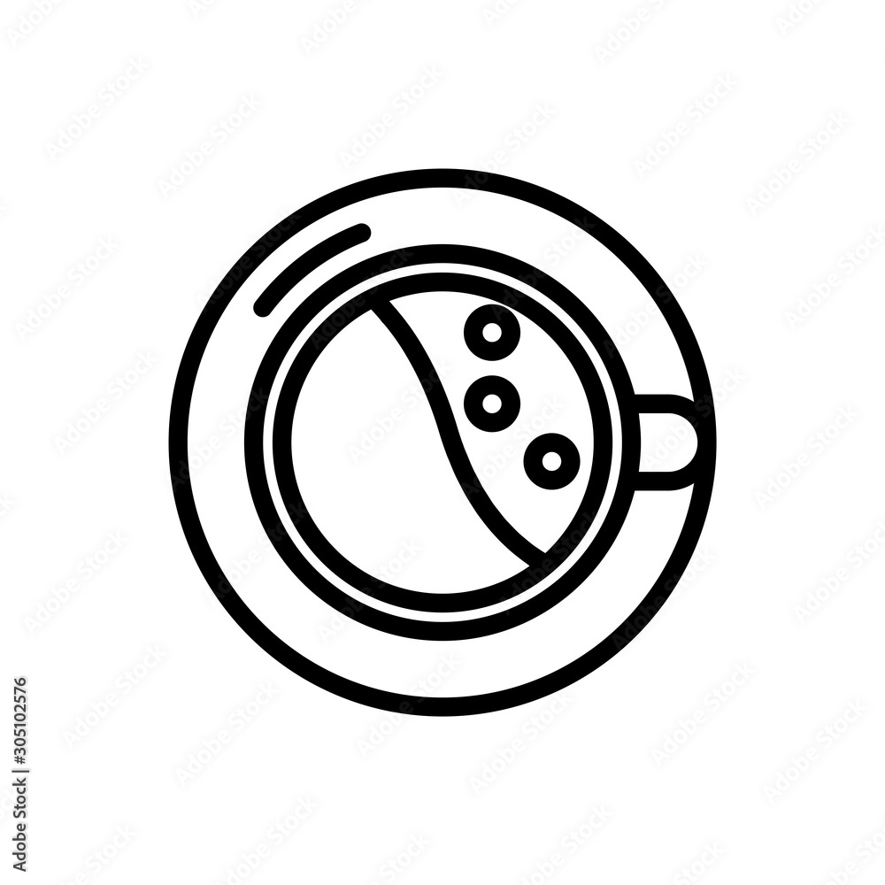 coffeelate outline icon. vector illustration. Isolated on white background. coffeelate outline icon. vector illustration. Isolated on white background.