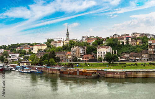 Belgrade cityscape in Serbia