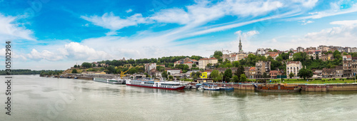 Belgrade cityscape in Serbia
