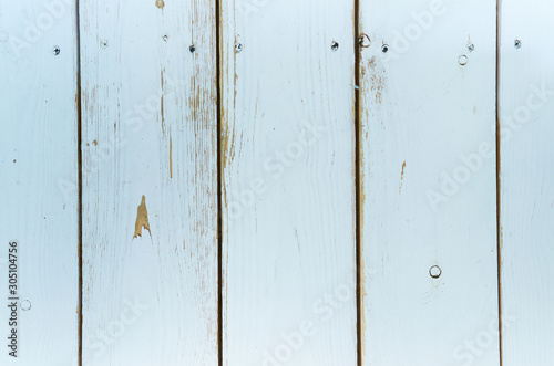 White wood texture background with screws