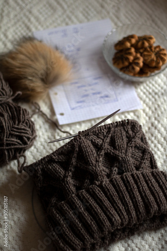 wool and knitting