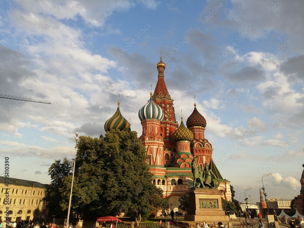 Fotografie st basils cathedral in moscow
