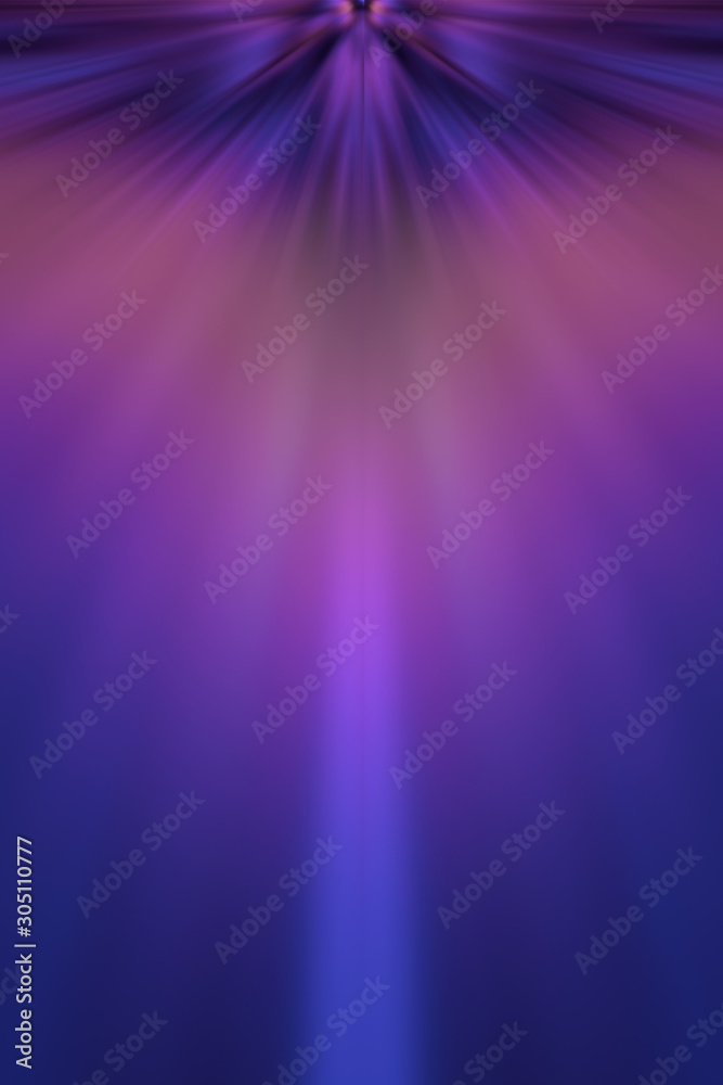 Multicolored rays of light shine through the facets of the crystal Multicolored rays of light shine through the facets of the crystal