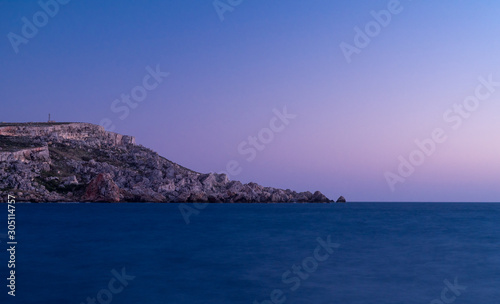 Blue hour Sunset Malta 