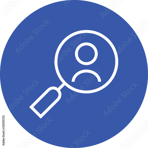 Market Research Analytics Outline Icon