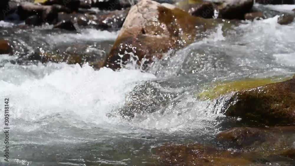 Close up of mountain stream Close up of mountain stream