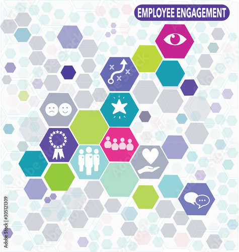 Employee engagement icons