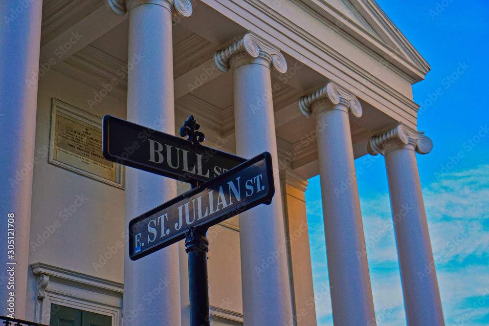 Fototapeta premium Historic Bull Street