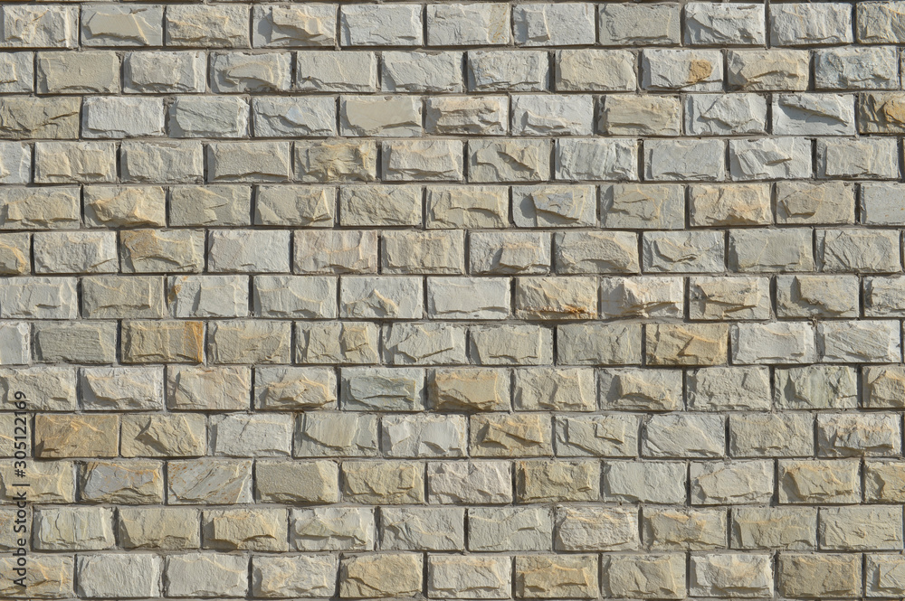 Fototapeta premium Brick and stone walls