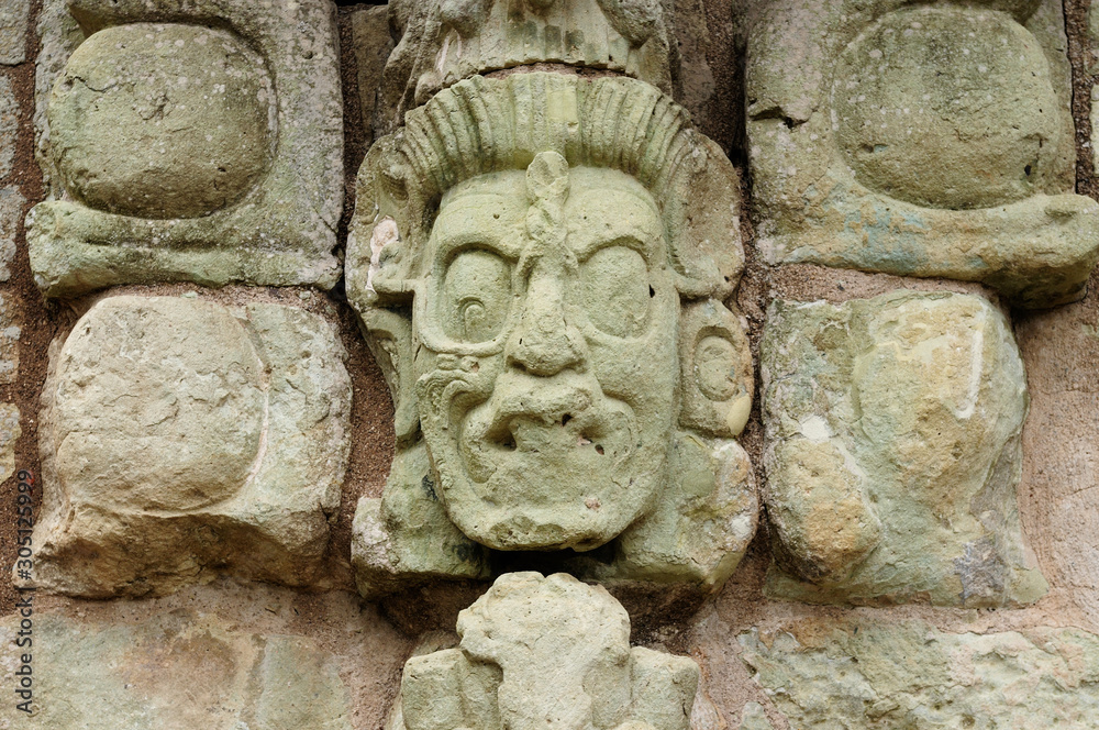 Central America, Copan ruins in Honduras