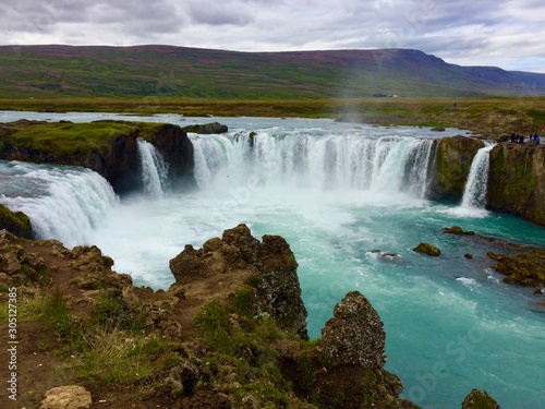 Godafoss Wasserfall © Stella