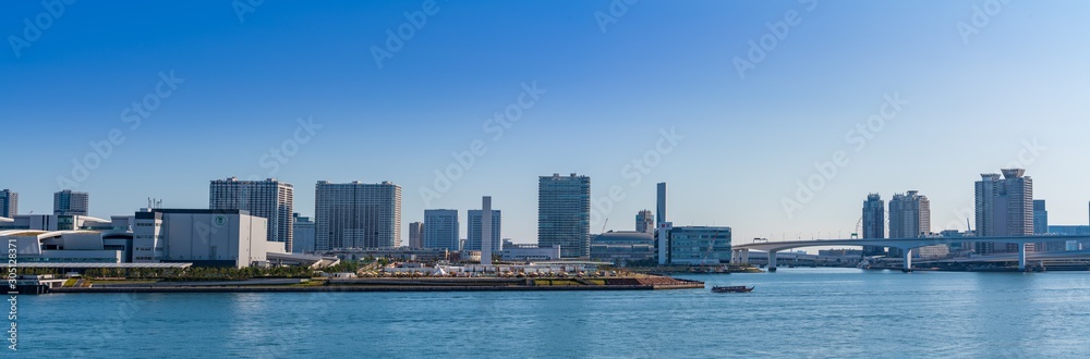 風景物語（東京湾晴海埠頭から見た東京湾）