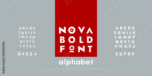 Abstract fashion modern alphabet fonts. Typography technology electronic urban music future creative font. and number vector illustraion