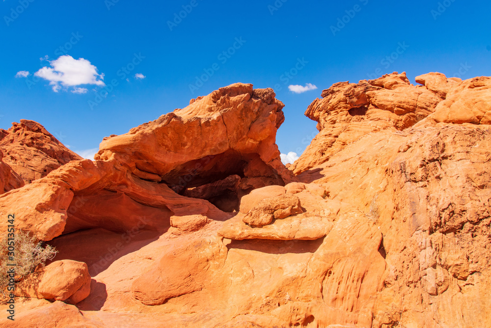 Eroded Sandstone in Valley of Fire