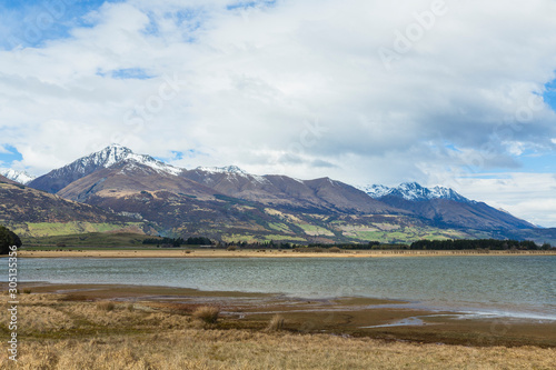 ニュージーランド オタゴ地方のグレノーキーの風景