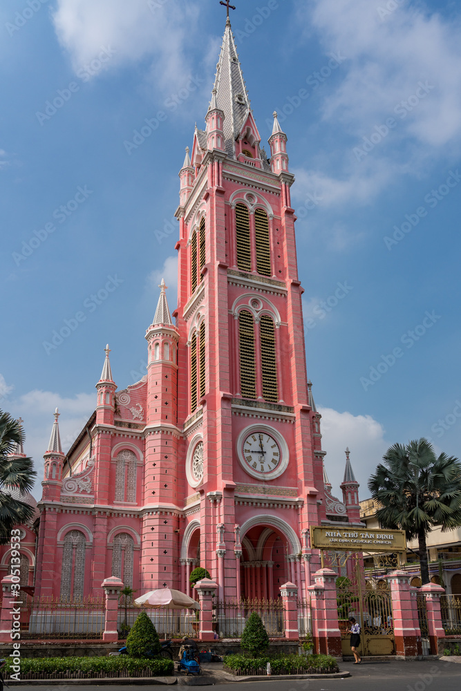 Than Dinh Church at Ho Chi Minh City