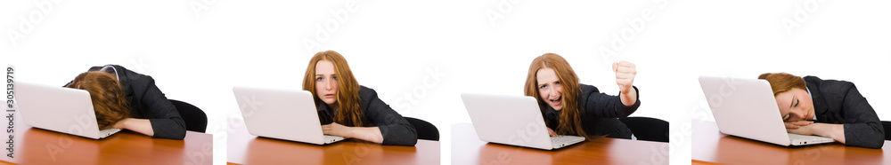 Woman businesswoman in business concept Woman businesswoman in business concept