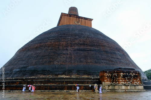 Religious places - Buddhism Sri Lanka Abhayagiri Stupa - Abhayagiri Dagoba