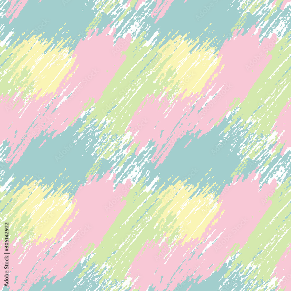 Obraz premium Modern seamless hand drawn colorful patterns. Vector design.