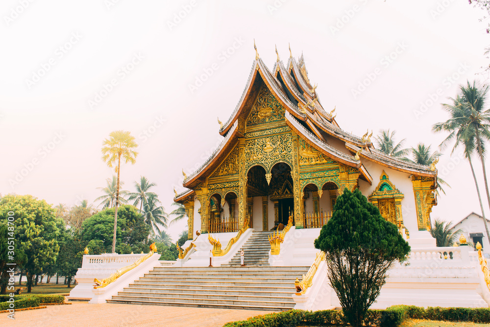 Naklejka premium Royal Palace Museum (Gilded), Luang Prabang, Laos