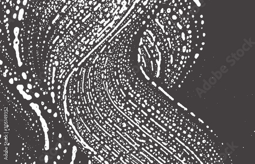 Grunge texture. Distress black grey rough trace. A