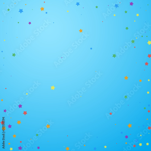 Festive confetti. Celebration stars. Joyous stars 