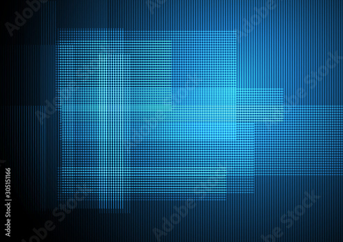 technology abstract line vector background