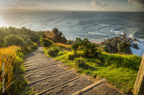 Misty Ocean View from Cape Byron