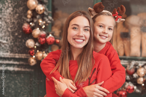 Happy mother with daughter ...