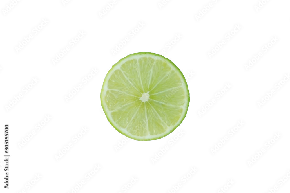 Lime in isoltead white background .clipping path Lime in isoltead white background .clipping path