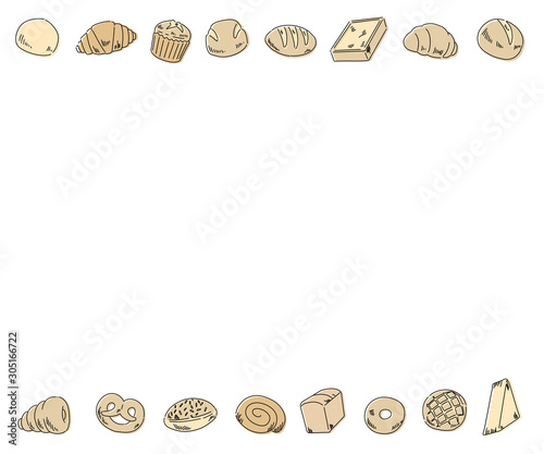 サクサクパンのフレーム