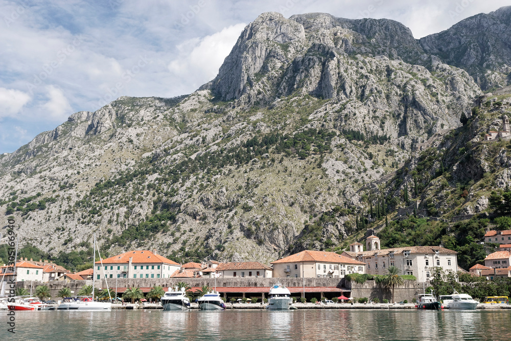 Kotor town on the Adriatic coast of Montenegro