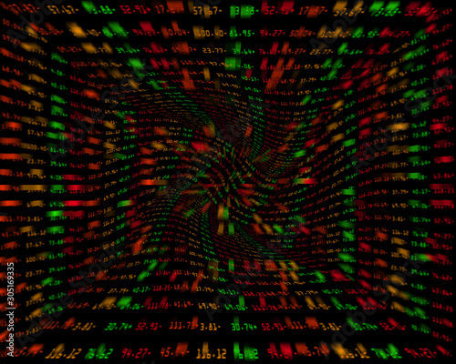 Computer Data Background image motion blur