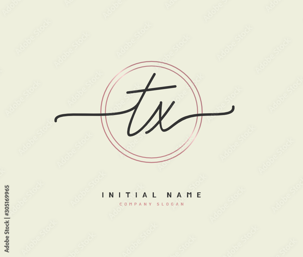 T X TX Beauty vector initial logo, handwriting logo of initial signature, wedding, fashion, jewerly, boutique, floral and botanical with creative template for any company or business. T X TX Beauty vector initial logo, handwriting logo of initial signature, wedding, fashion, jewerly, boutique, floral and botanical with creative template for any company or business.